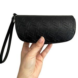 Oakley Black Semi-Hard Zip Around Sunglasses Case w/ Strap